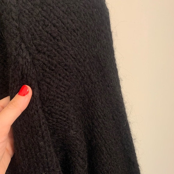 Zara Black Long Cardigan - S NWT - Picture 4 of 4